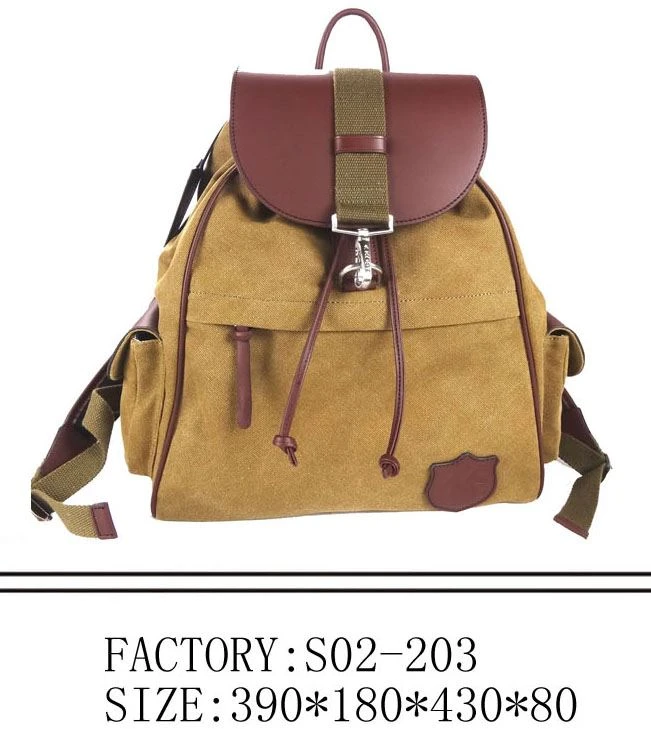 Platno kožni rucksack